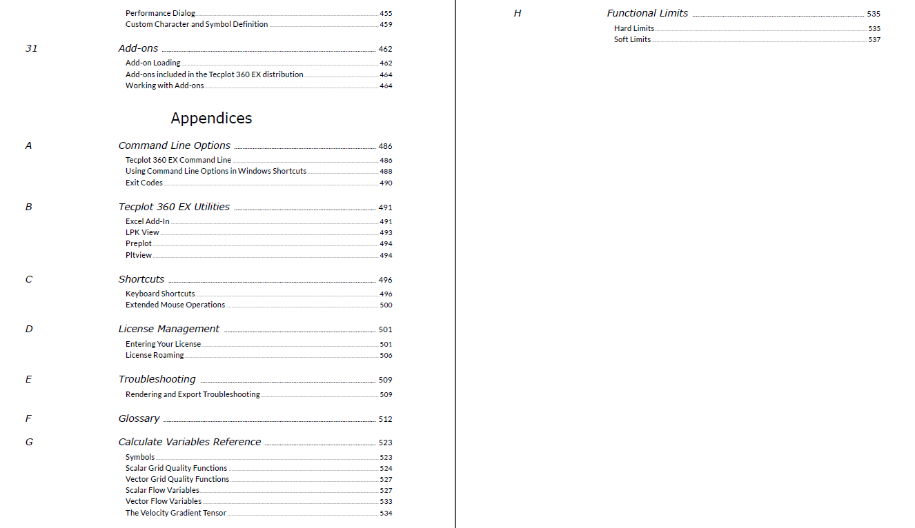 Tecplot2021中、英文版帮助文档PDF